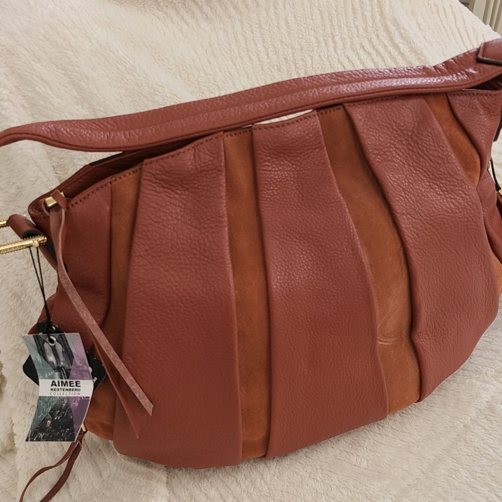 Aimee Kestenberg Rust Shoulder Bag